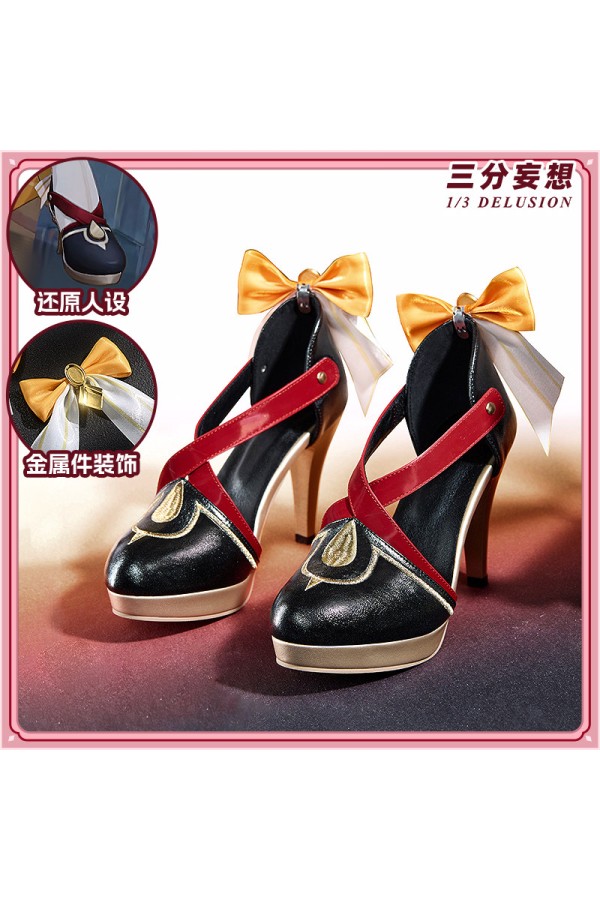 1/3 Delusion Genshin Impact Marionette Sandrone Cosplay High-heeled Shoes